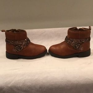 Toddler girl ankle booties